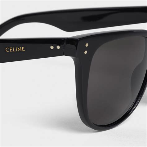 celine 41440|BLACK FRAME 41 SUNGLASSES IN ACETATE .